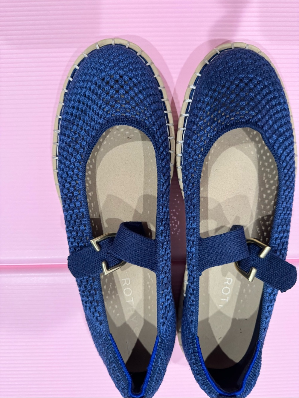 Rothy's The Espadrille Mary Jane - Blue - Picture 2 of 4